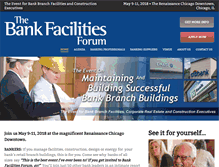 Tablet Screenshot of bankfacilitiesforum.com